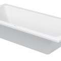 Vanna Duravit D-Code, 180x80cm, akrils, balts 700101000000000