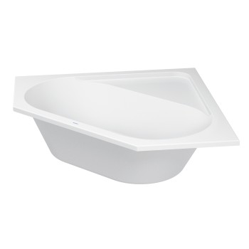 Ванна Duravit D-Code, 140x140см, акрил, белая 700137000000000