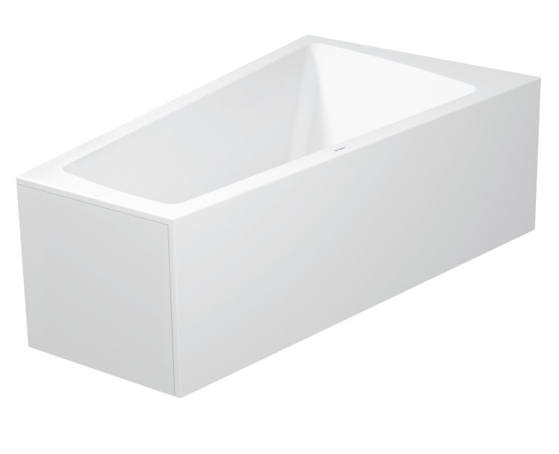 Ванна Duravit Paiova, 170x100см, акрил, правая, белая 700265000000000
