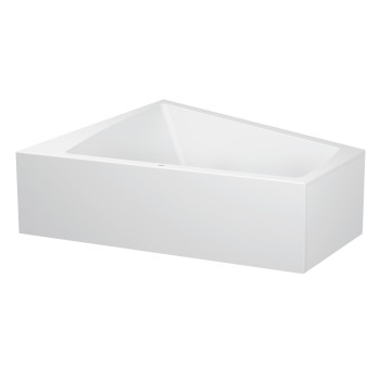 Ванна Duravit Paiova, 180x140см, акрил, левая, белая 700268000000000