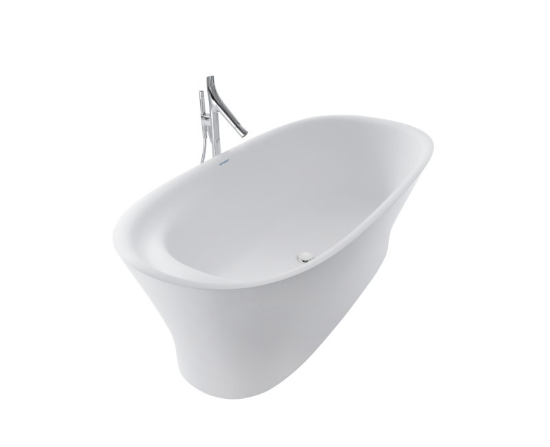 Vanna Duravit Cape Cod, 185x88cm, akrils, matēti balts, 700330000000000