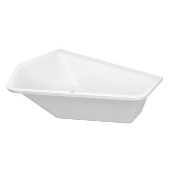 Ванна Duravit Paiova 5, 177x130см, акрил, левая, белая 700390000000000