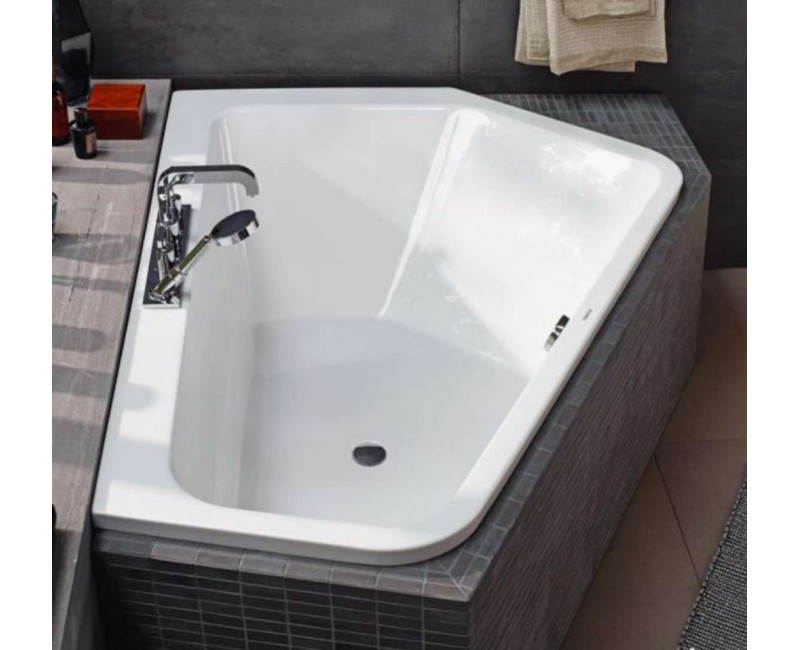 Ванна Duravit Paiova 5, 177x130см, акрил, правая, белая 700391000000000