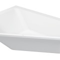 Ванна Duravit Paiova 5, 190x140см, акрил, левая, белая 700392000000000