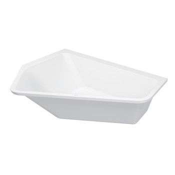 Ванна Duravit Paiova 5, 190x140см, акрил, левая, белая 700392000000000