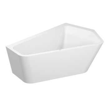 Ванна Duravit Paiova 5, 170x130см, акрил, правая, белая 700395000000000