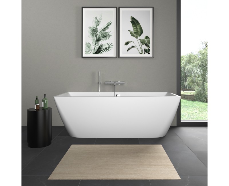 Vanna Duravit DuraSquare, 180x80cm, akrils, balts 700429000000000