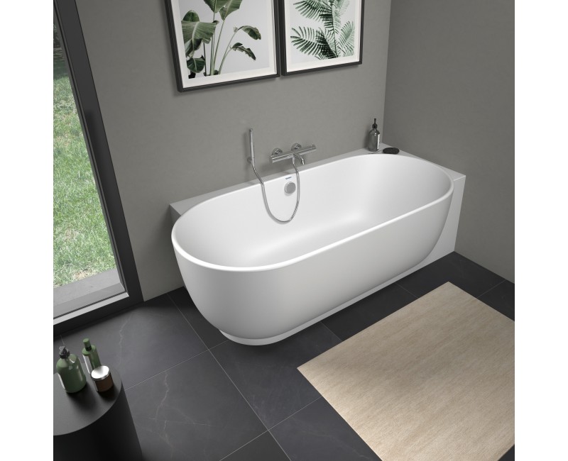 Ванна Duravit Luv, 185x95см, акрил, правая, белая 700432000000000