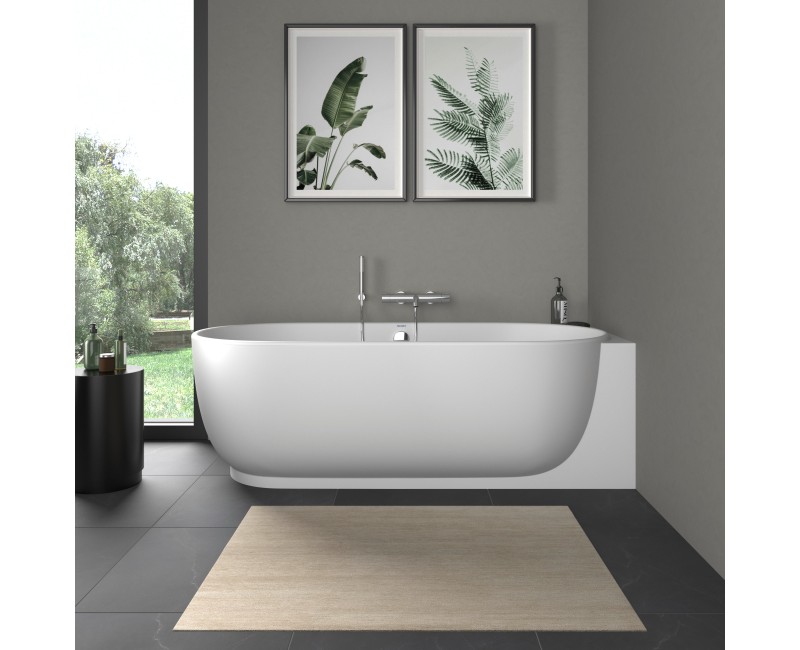 Ванна Duravit Luv, 185x95см, акрил, правая, белая 700432000000000