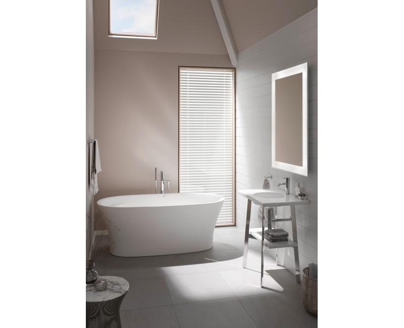 Ванна Duravit Cape Cod, 165x78см, акрил, матовый белый 700459000000000
