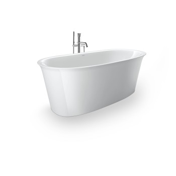 Ванна Duravit White Tulip, 160x80см, акрил, белая 700468000000000