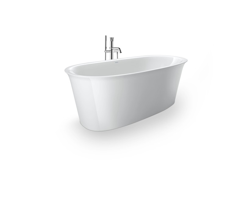 Ванна Duravit White Tulip, 160x80см, акрил, белая 700468000000000