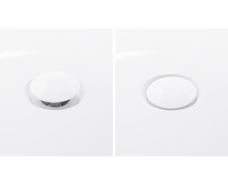 Ванна Duravit White Tulip, 140x140см, акрил, белая 700470000000000