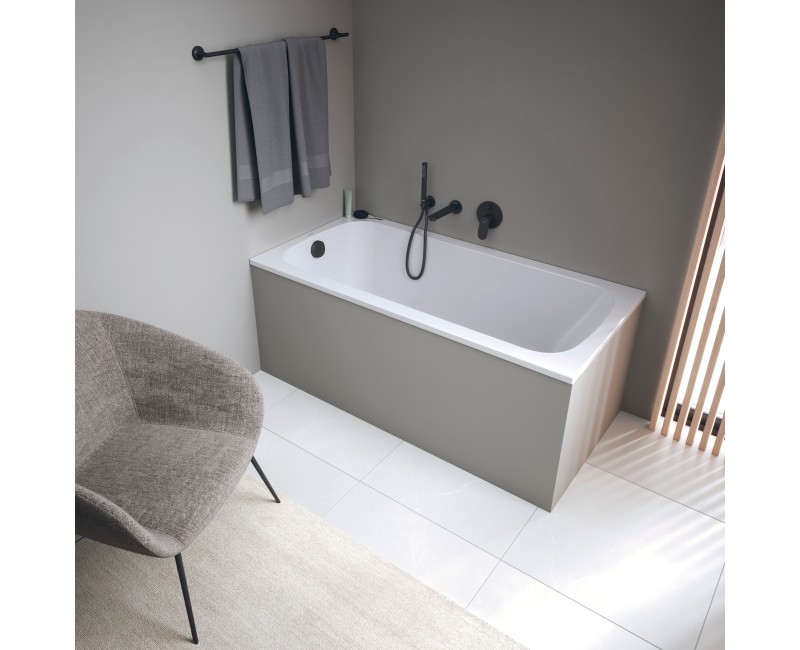 Ванна Duravit Qatego, 150x75см, акрил, белая 700609000000000