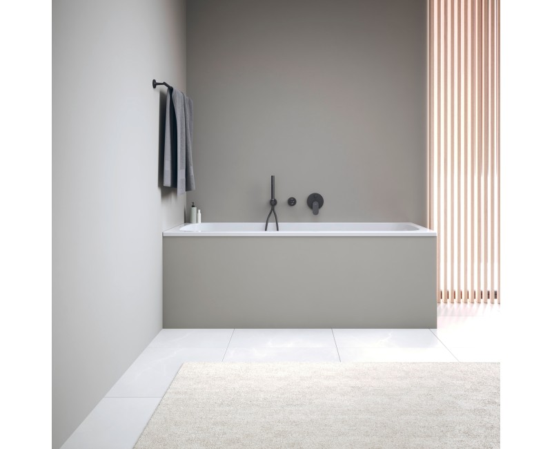 Ванна Duravit Qatego, 170x70см, акрил, белая 700611000000000