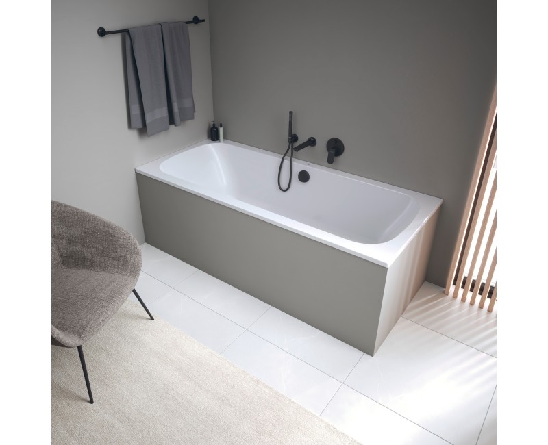 Ванна Duravit Qatego, 180x80см, акрил, белая 700614000000000