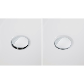 Комплект слива и перелива Duravit, 1000мм, хром 790226000001000