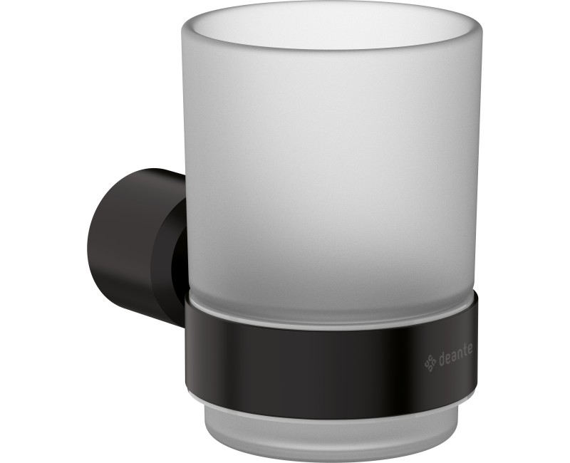 Glāze Deante ARNIKA Nero Pie sienas stiprināma, Melna