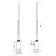 Dvieļu žāvētāja sildelements Deante SILIA 400W, Matēts Zelts AGI_R601 Dvieļu žāvētāja sildelements Deante SILIA 400W, Matēts Zelts AGI_R601