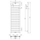 Dvieļu žāvētājs Deante SILIA 569w, 1570x500mm, Melns AGI_NG51 Dvieļu žāvētājs Deante SILIA 569w, 1570x500mm, Melns AGI_NG51