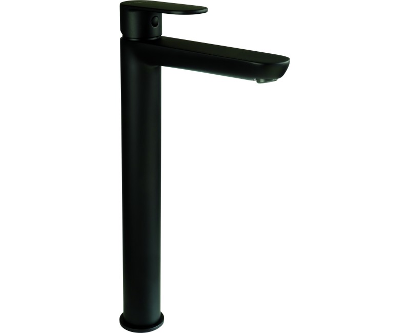 Смеситель для раковины Deante Alpina, приподнятый с помощью ClickClack, Черный
