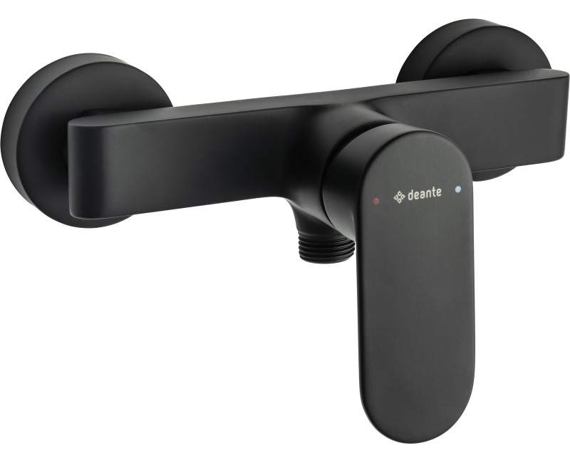 Dušas maisītājs Deante ALPINIA Nero, Melns
