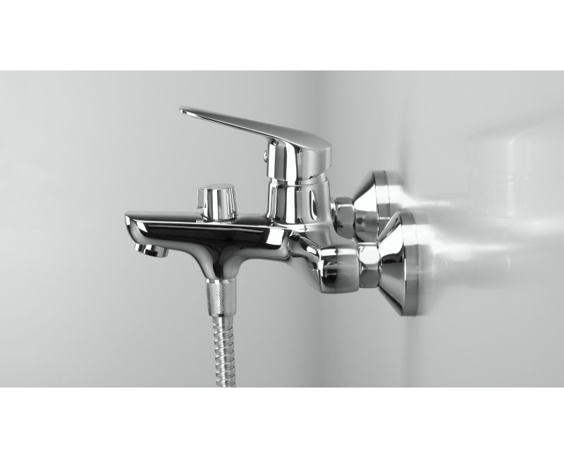 Смеситель для ванны/душаDeante BORO Хромированный