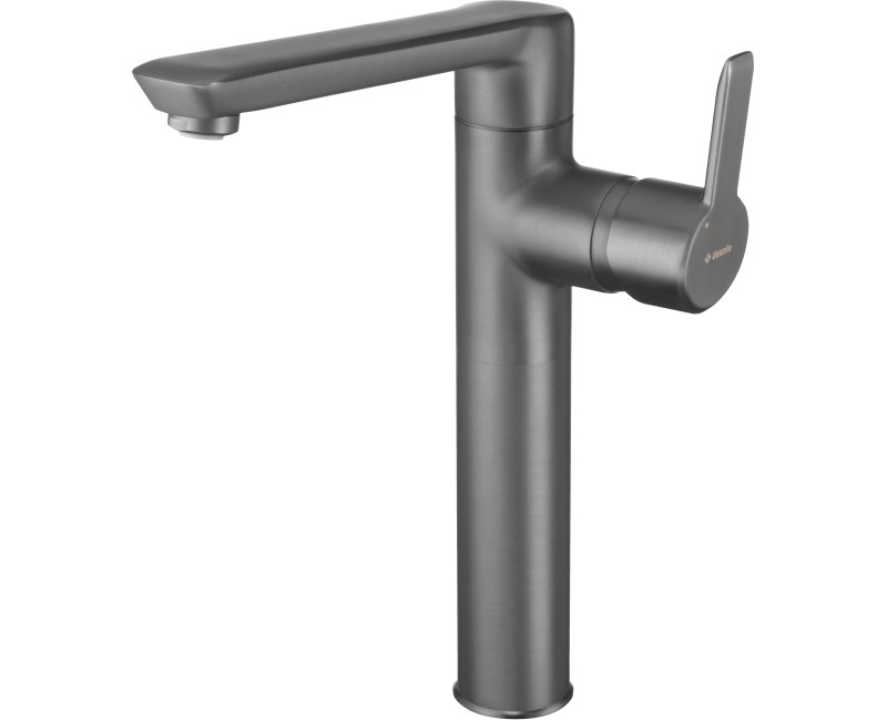 Смеситель для раковины Deante ARNIKA приподнятый, Титан