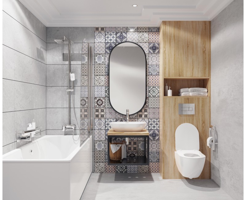 Подвесной унитаз Deante PEONIA ZERO Rimless, Без крышки, Белый