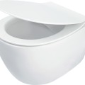Подвесной унитаз Deante SILA Rimless с крышкой Softclose, белый CDLD6ZPW