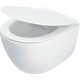 Piekaramais pods Deante SILA Rimless ar Softclose Vāku Balts CDLD6ZPW