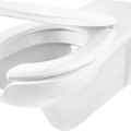 Подвесной унитаз Deante VITAL для людей с ограниченными возможностями с крышкой Softclose белого цвета CDVD6WPW