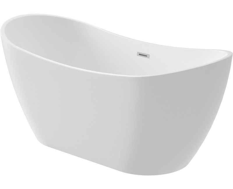 Отдельно стоящая ванна Deante Arnika Oval Cast литой акрил 170x72 см