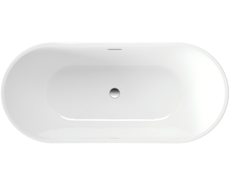 Отдельно стоящая ванна Deante Arnika Oval Cast литой акрил 170x72 см