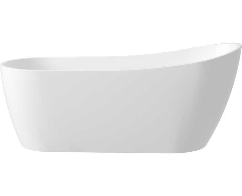 Brīvi stāvošā vanna Deante Arnika Asimetriska, Lietā akrila 160x72cm