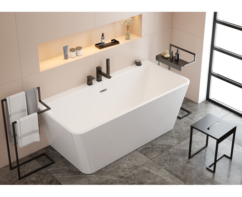 Отдельно стоящая ванна Deante HIACYNT Литой литой акрил 160x75см