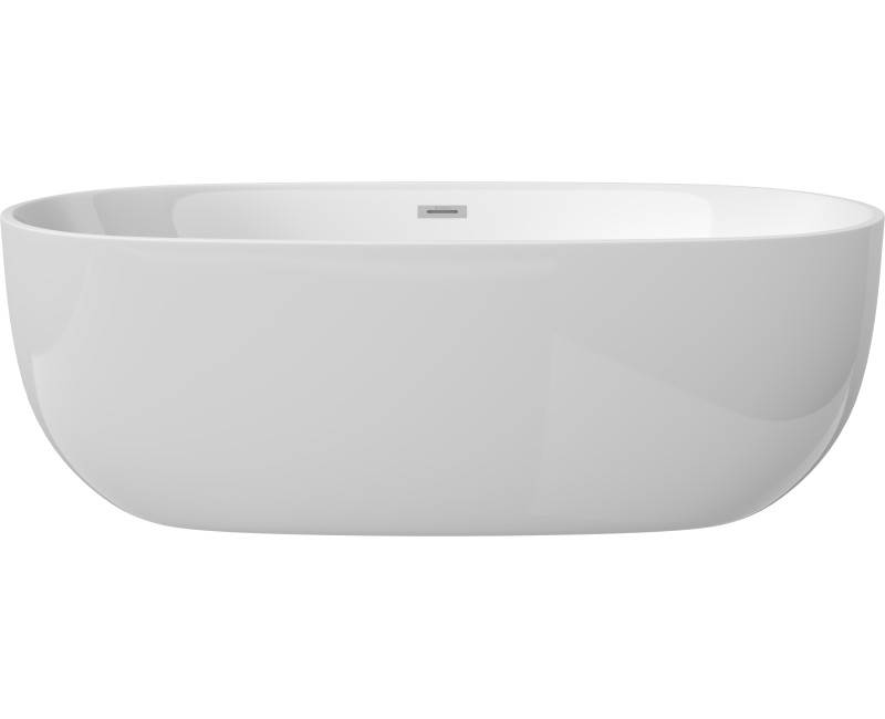 Brīvi stāvošā vanna Deante Alpina Ovāla Lietā akrila 170x79cm
