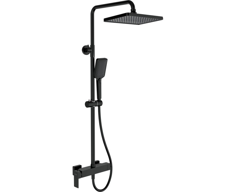 Dušas sistēma Deante ANEMON Nero, Melna