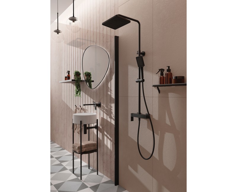 Dušas sistēma Deante ANEMON Nero, Melna