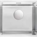 Кухонная мойка Deante Egeria встраиваемая 440х380х200мм матовый сатин