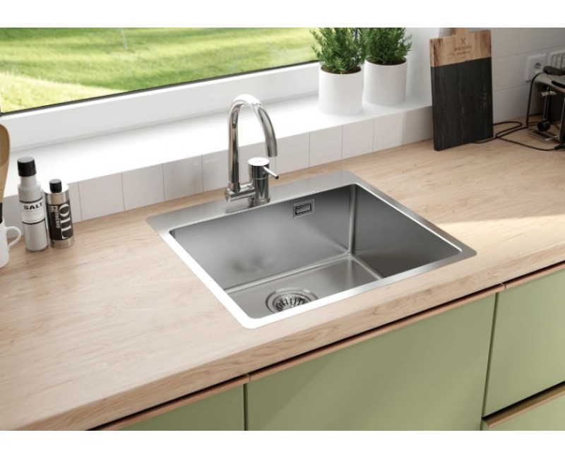 Virtuves izlietne Deante OLFATO matēts satīns 450x505x200mm