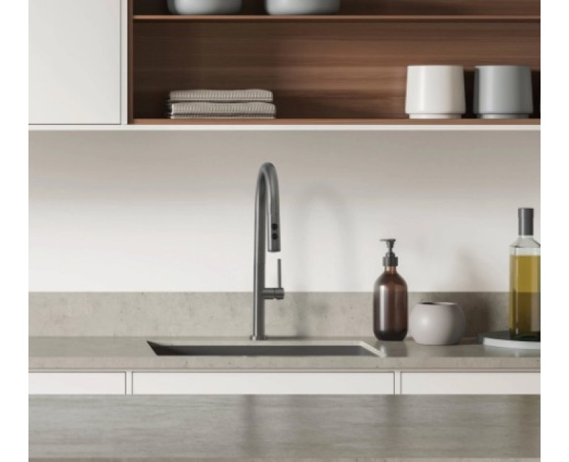 Virtuves izlietne Deante OLFATO 550x505x200mm titāna