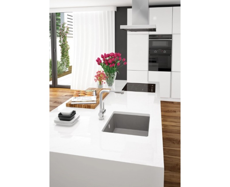 Кухонная мойка Deante CORDA встраиваемая 380x460x194 Nero черный