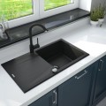 Кухонный комплект Deante мойка + смеситель Nero Black