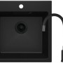 Кухонный комплект Deante мойка + смеситель Nero Black