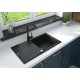 Кухонная мойка Deante EVORA 780x440x193мм Черный графит Кухонная мойка Deante EVORA 780x440x193мм Черный графит