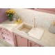 Virtuves izlietne Deante EVORA 90x440x193mm Bēša Virtuves izlietne Deante EVORA 90x440x193mm Bēša