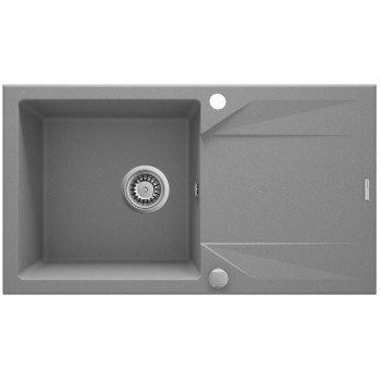 Virtuves izlietne Deante EVORA granīta 780x440x193mm Metāliski pelēks