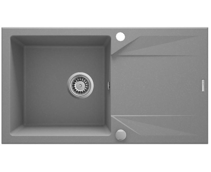 Кухонная мойка Deante EVORA 780x440x193мм Металлик серый