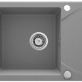 Кухонная мойка Deante EVORA 590x440x193мм Металлик серый